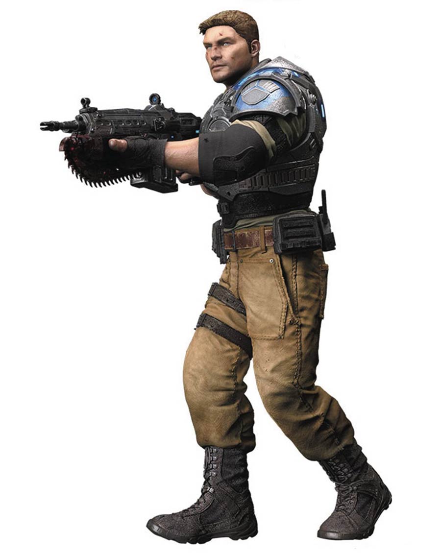 Color Tops Blue Gears Of War 4 JD Fenix Action Figure