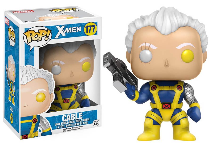 POP Marvel 177 X-Men Cable Vinyl Bobble Head
