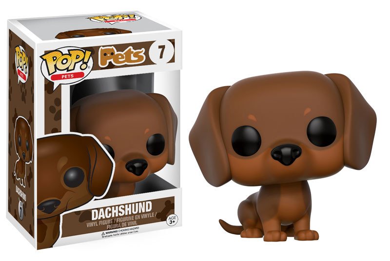 POP Pets 07 Dachshund Vinyl Figure