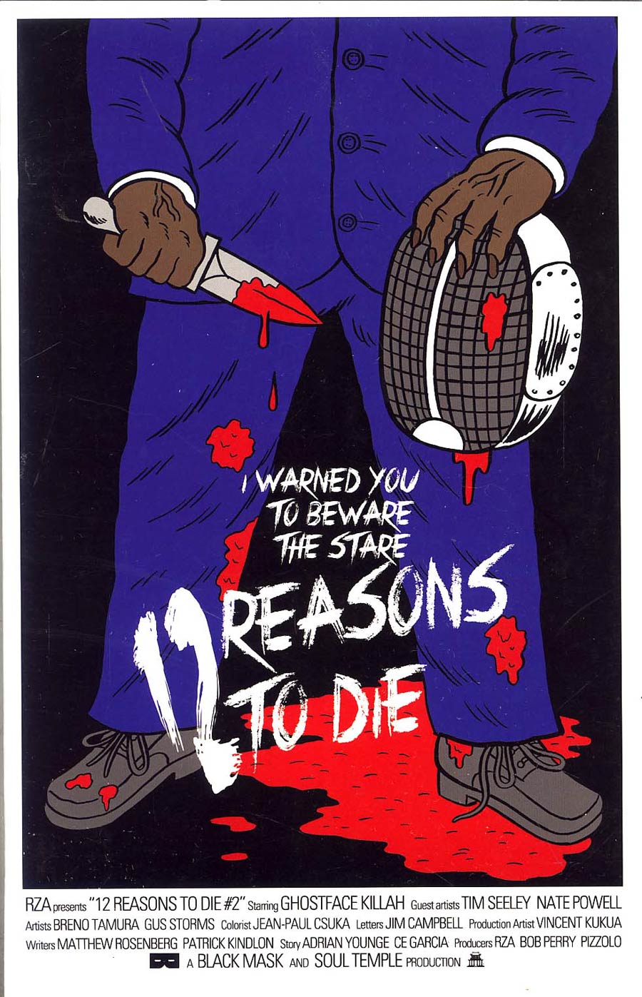 12 Reasons To Die #2 Cover C Variant Cover