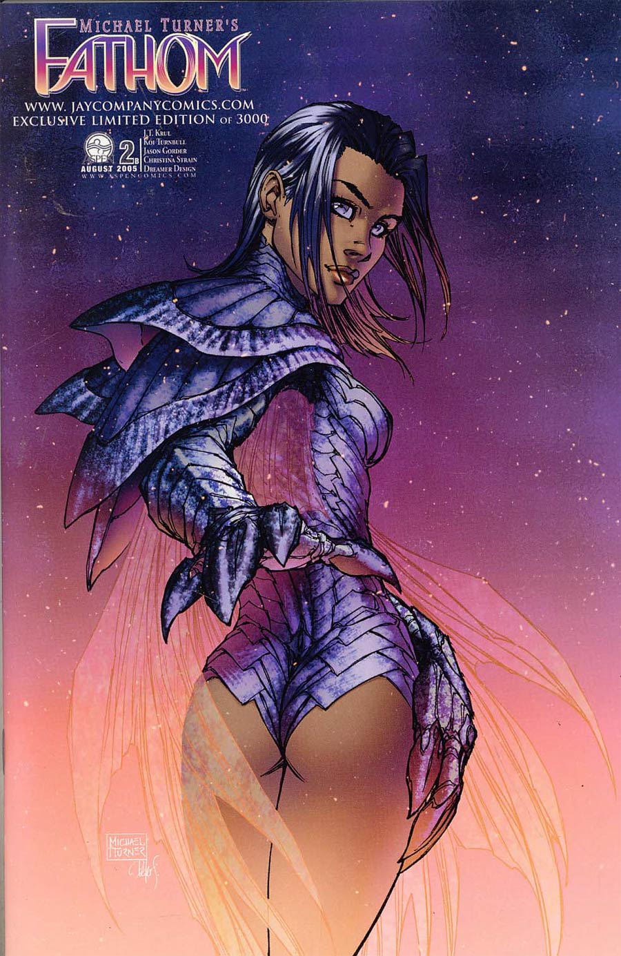 Fathom Vol 2 #2 Cover B Jay Company Comics Michael Turner Variant Cover