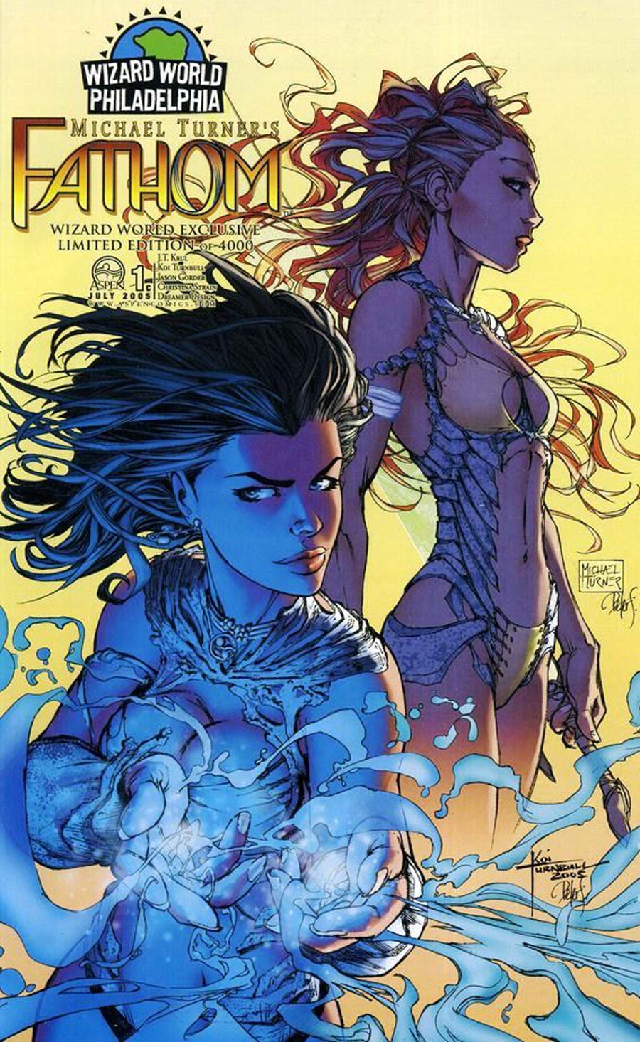 Fathom Vol 2 #1 Cover C Wizard World Philadelphia Exclusive Cover Michael Turner