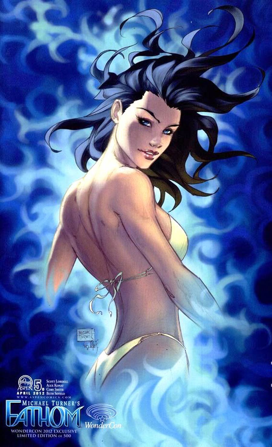 Fathom Vol 4 #5 Cover D Wonder Con Exclusive Michael Turner Cover