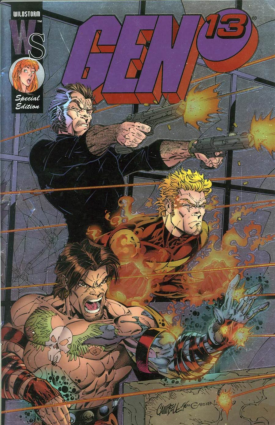 Gen 13 #1 Cover G Special Edition Chromium Variant Cover