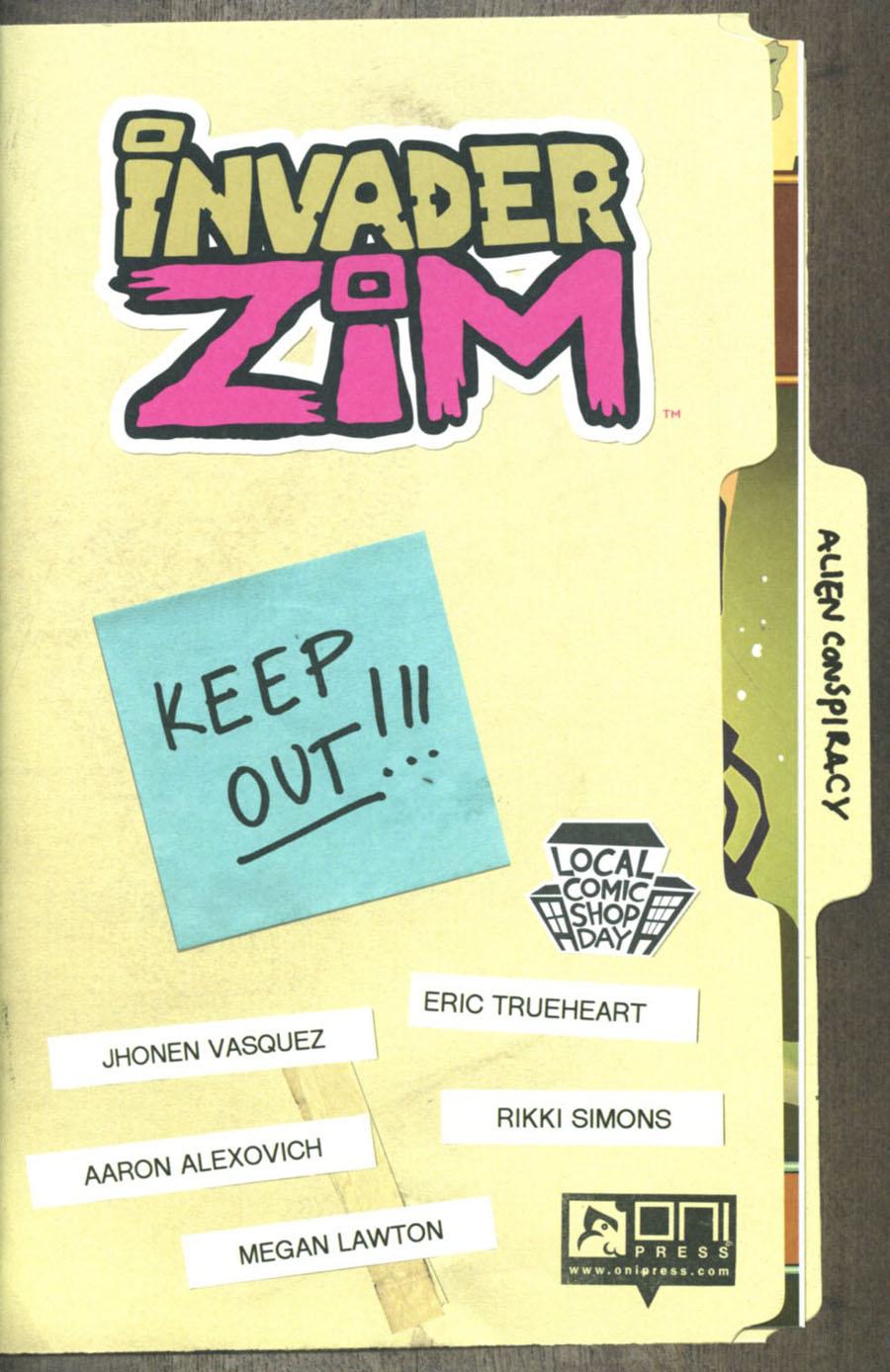 LCSD 2016 Invader Zim #0