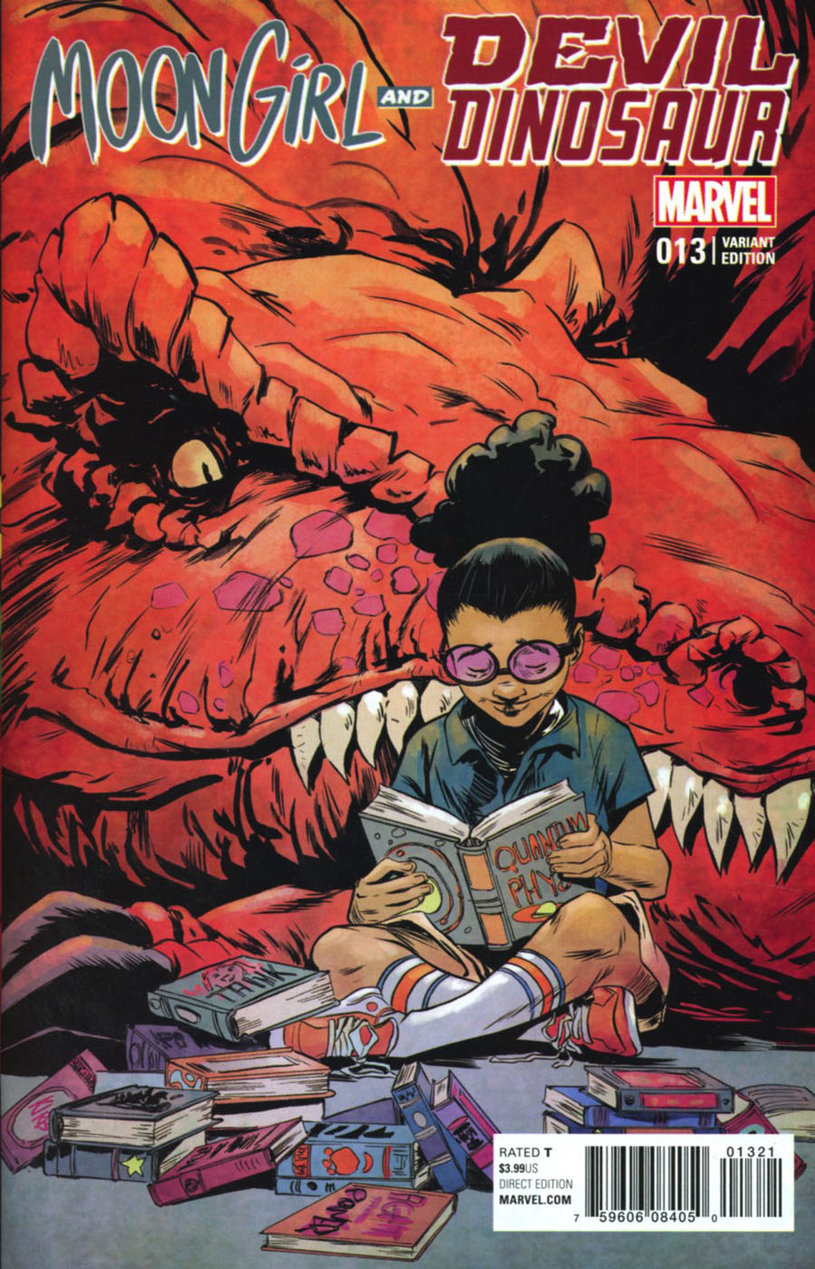 Moon Girl And Devil Dinosaur #13 Cover E Incentive Sanford Greene Variant Cover (Marvel Now Tie-In)