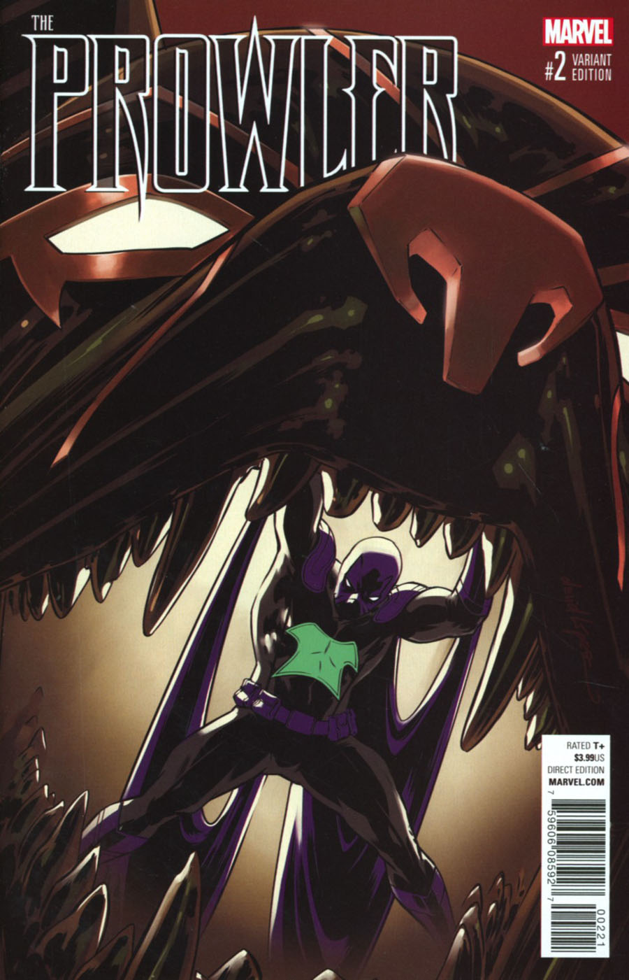 Prowler (Marvel) Vol 2 #2 Cover C Incentive David Lopez Variant Cover (Clone Conspiracy Tie-In)