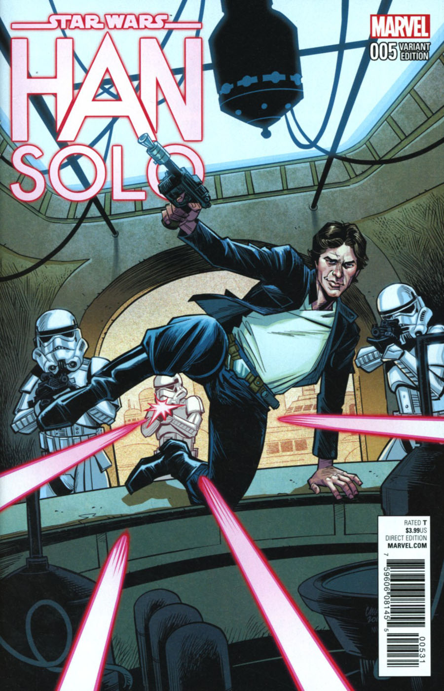 Star Wars Han Solo #5 Cover D Incentive Cameron Stewart Variant Cover