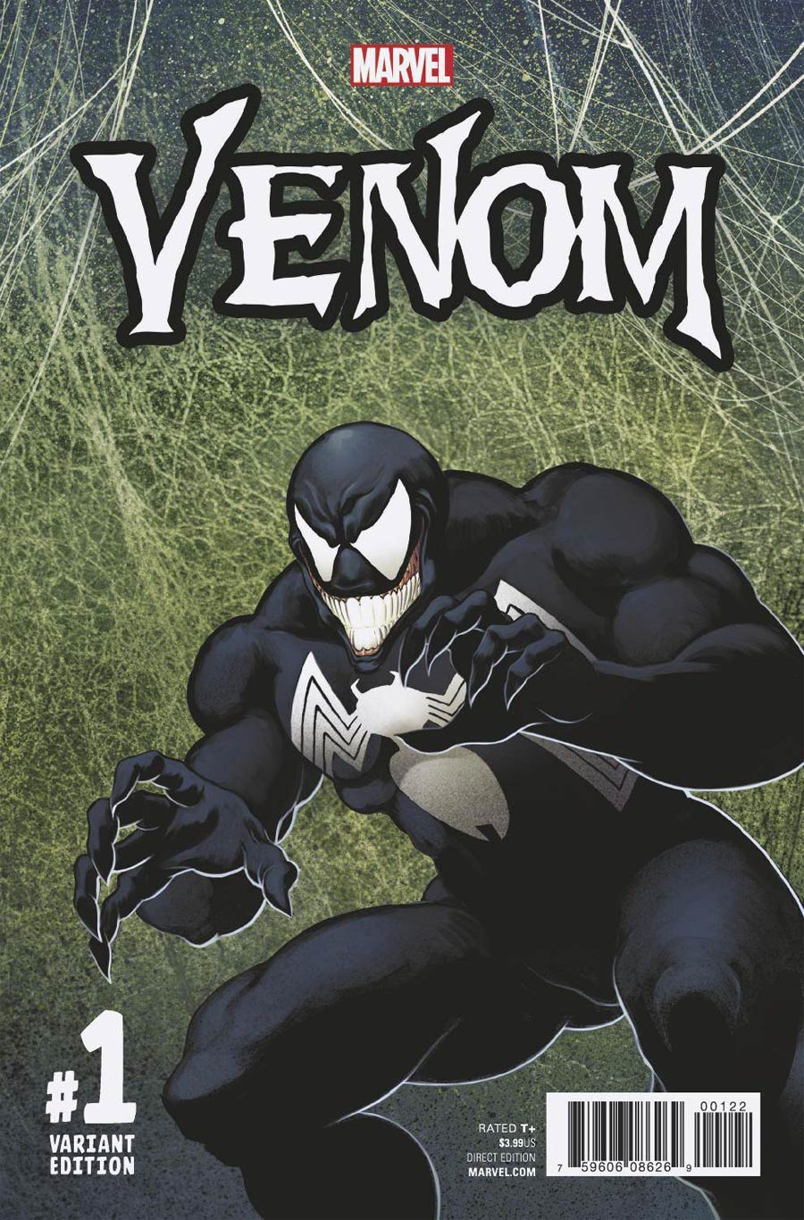 Venom Vol 3 #1 Cover G Incentive Todd McFarlane Color Variant Cover (Marvel Now Tie-In)