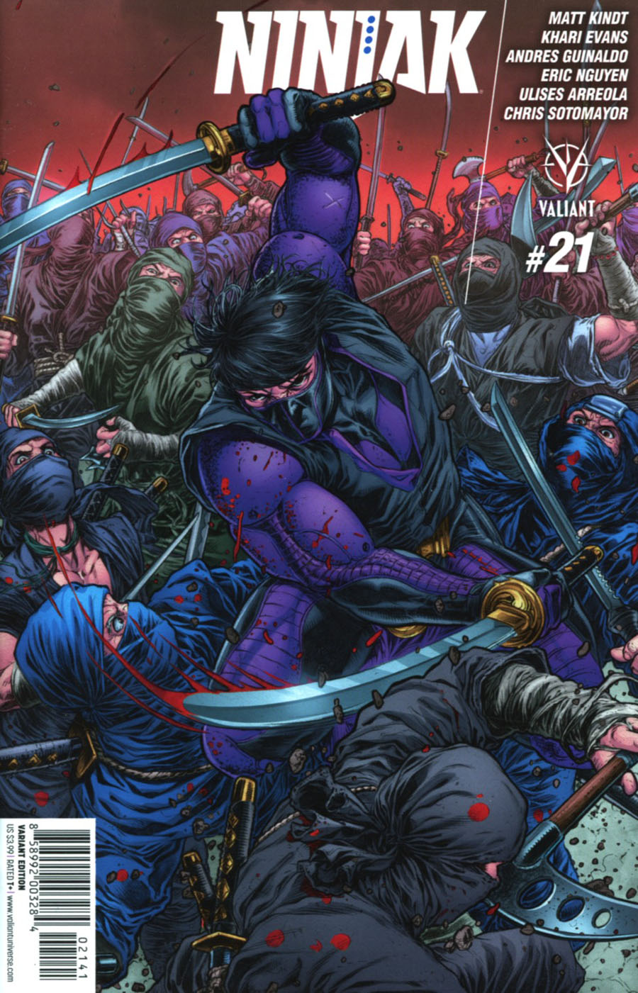 Ninjak Vol 3 #21 Cover D Incentive Juan Jose Ryp Variant Cover