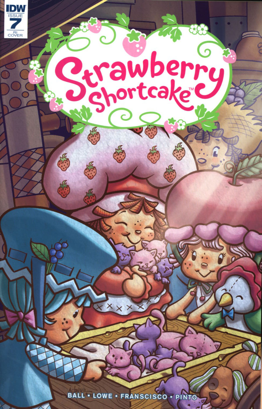 Strawberry Shortcake Vol 3 #7 Cover D Incentive Nico Pena Variant Cover