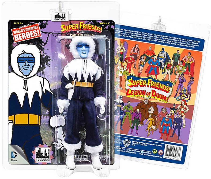 DC Superfriends Retro Series 3 Action Figure - Captain Cold