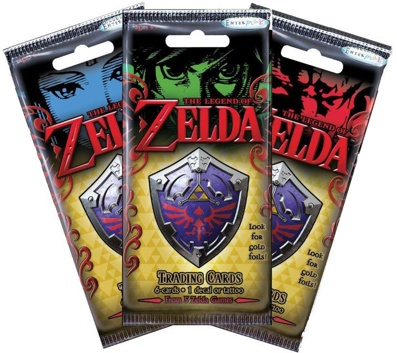 Legend Of Zelda Trading Cards Pack