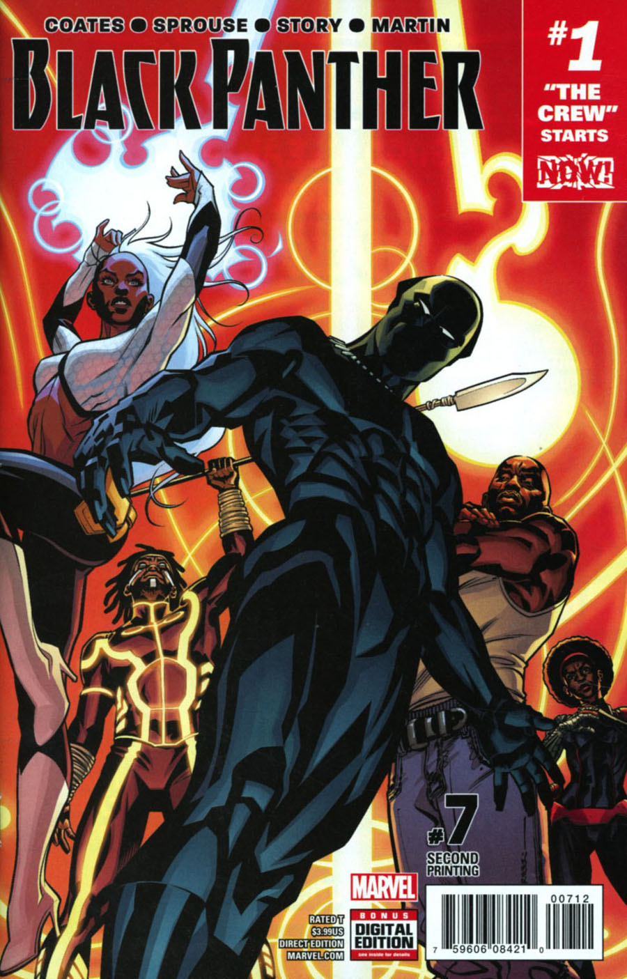 Black Panther Vol 6 #7 Cover H 2nd Ptg Brian Stelfreeze Variant Cover (Marvel Now Tie-In)