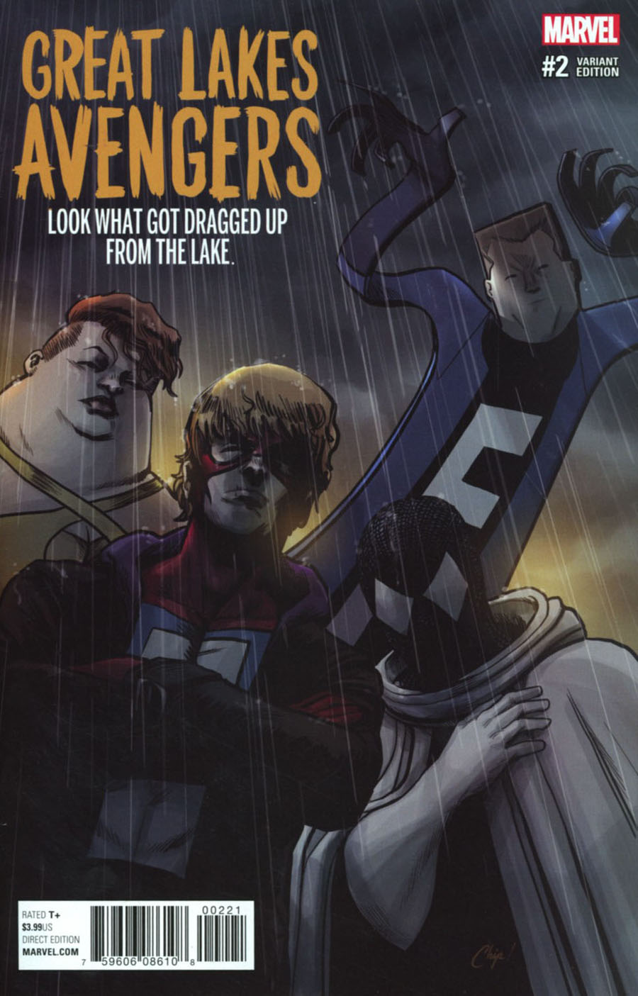Great Lakes Avengers #2 Cover B Incentive Chip Zdarsky Variant Cover