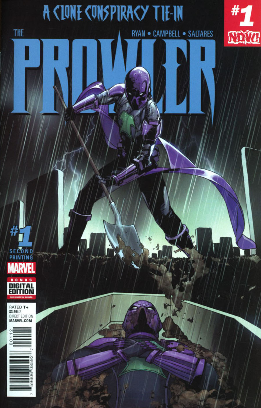 Prowler (Marvel) Vol 2 #1 Cover H 2nd Ptg Travel Foreman Variant Cover (Clone Conspiracy Tie-In)