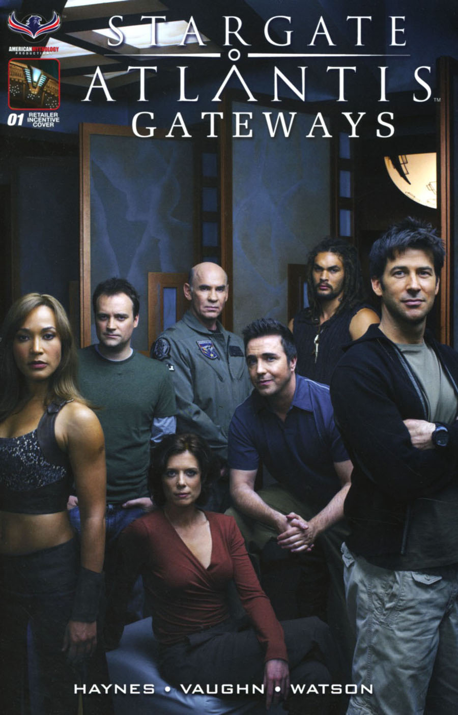 Stargate Atlantis Gateways #1 Cover E Incentive Flashback Photo Variant Cover