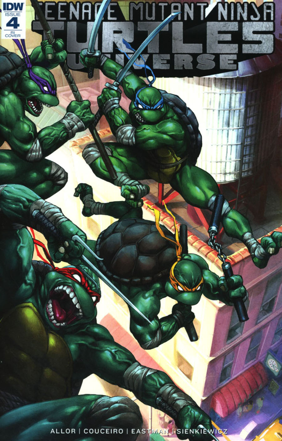 Teenage Mutant Ninja Turtles Universe #4 Cover C Incentive Agustin Graham Nakamura Variant Cover