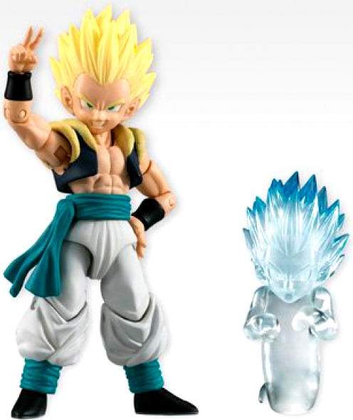 Dragon Ball Shodo Vol 3 - Dragon Ball Z - Super Saiyan Gotenks & Ghost Action Figure