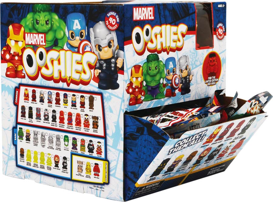 Marvel Heroes Ooshies Series 1 Mini Figure Blind Mystery Box