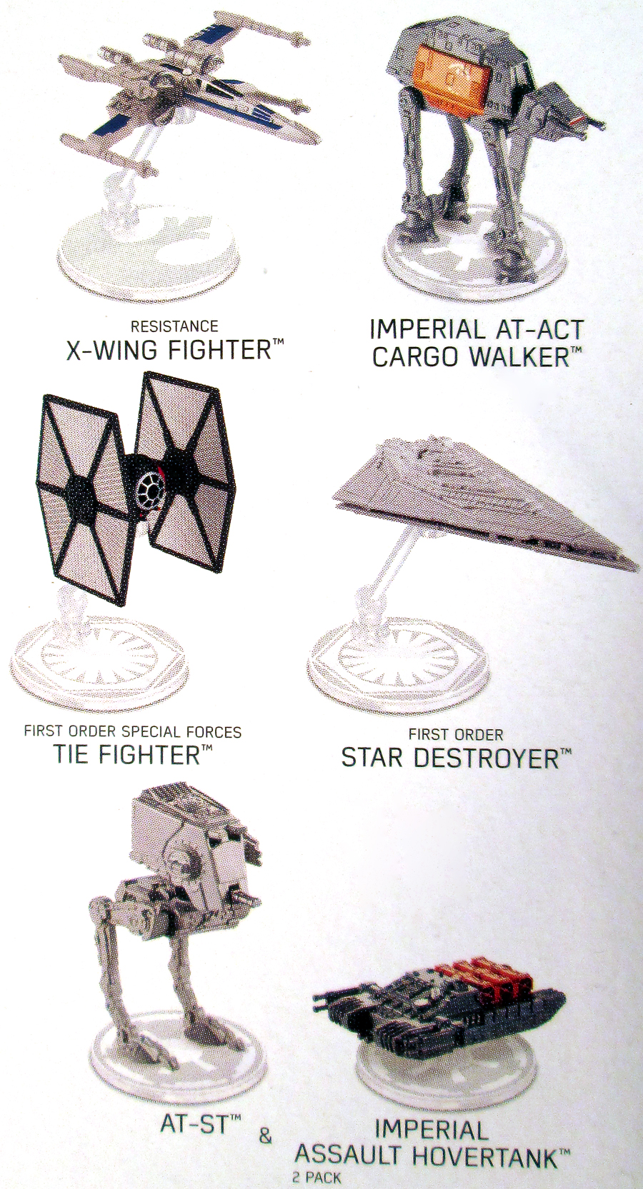 Hot Wheels Star Wars Starships Die-Cast Assortment Case