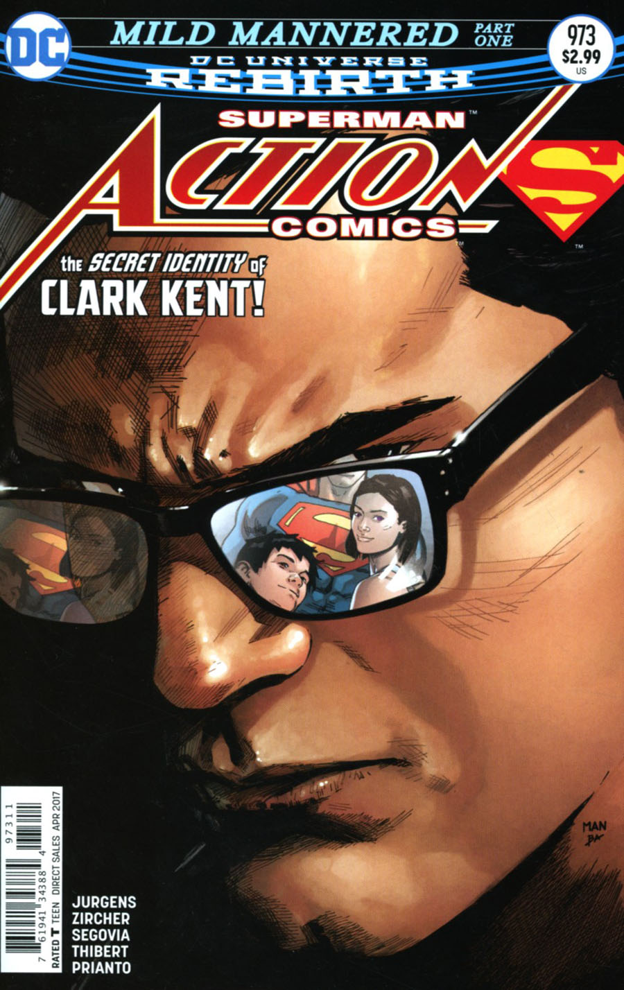 Action Comics Vol 2 #973 Cover A Regular Clay Mann Cover