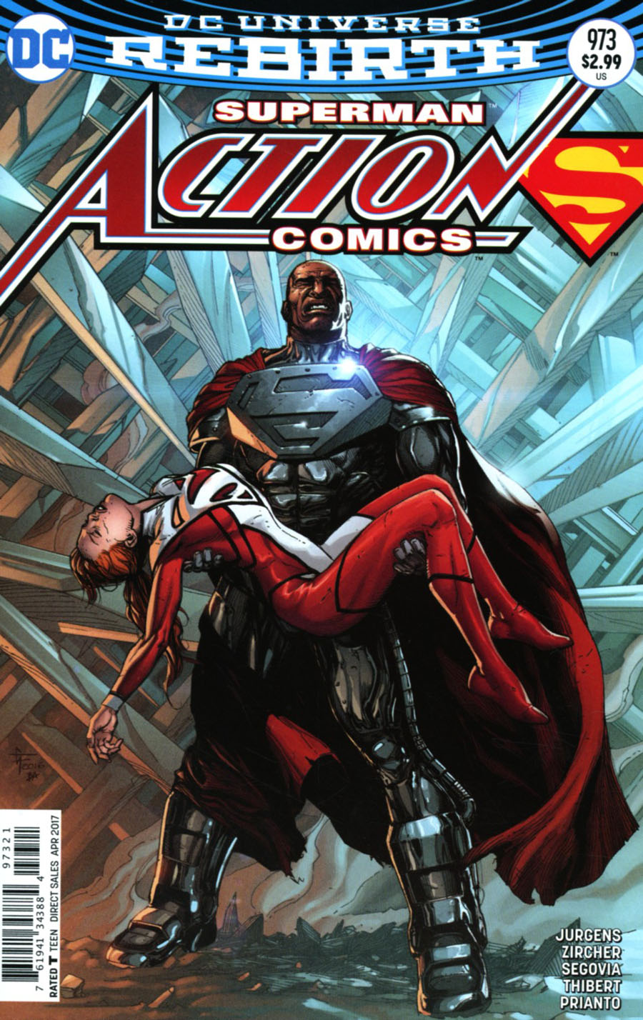 Action Comics Vol 2 #973 Cover B Variant Gary Frank Cover