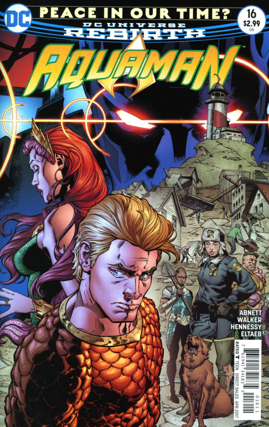 Aquaman Vol 6 #16 Cover A Regular Brad Walker & Andrew Hennessy Cover