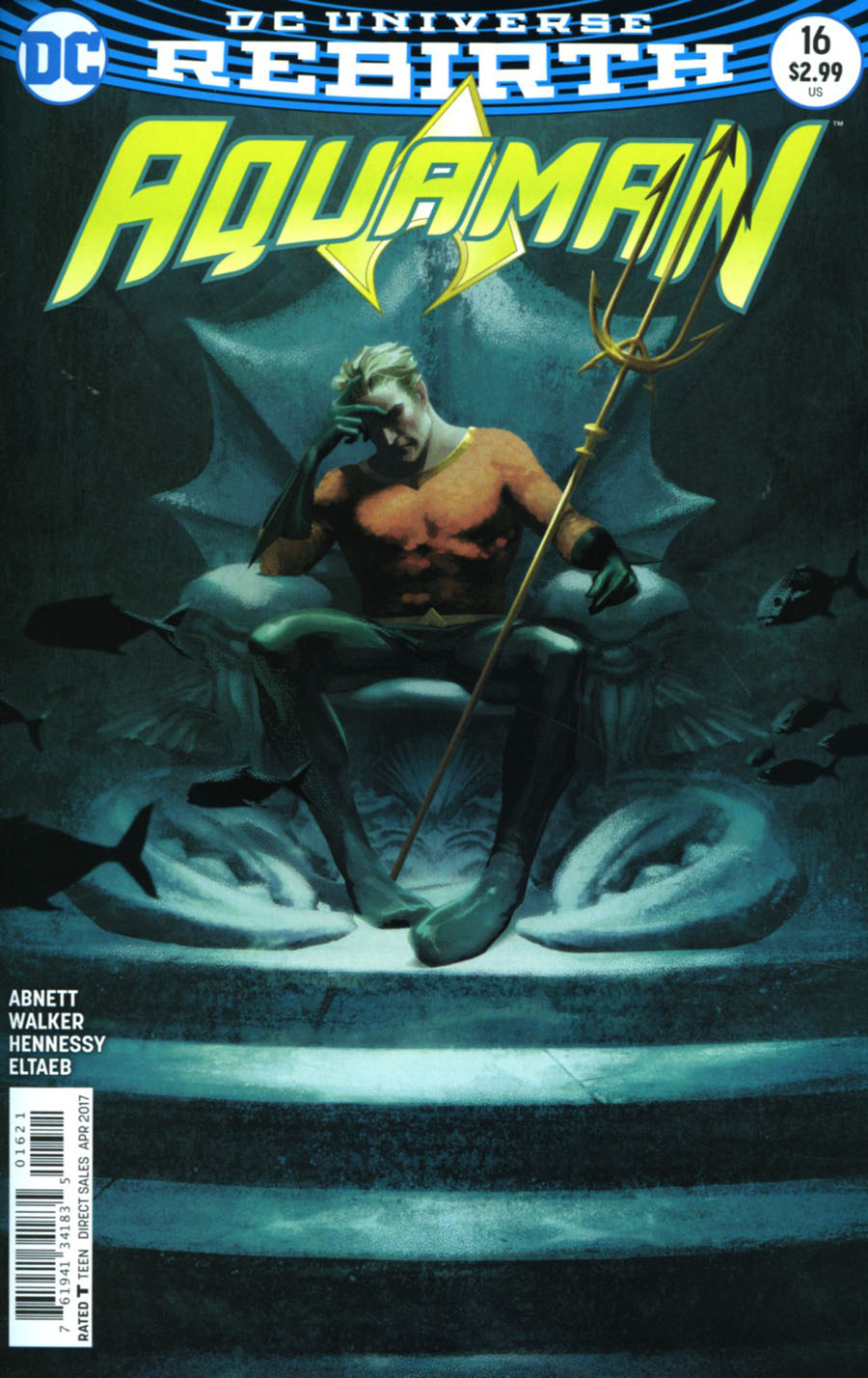 Aquaman Vol 6 #16 Cover B Variant Joshua Middleton Cover