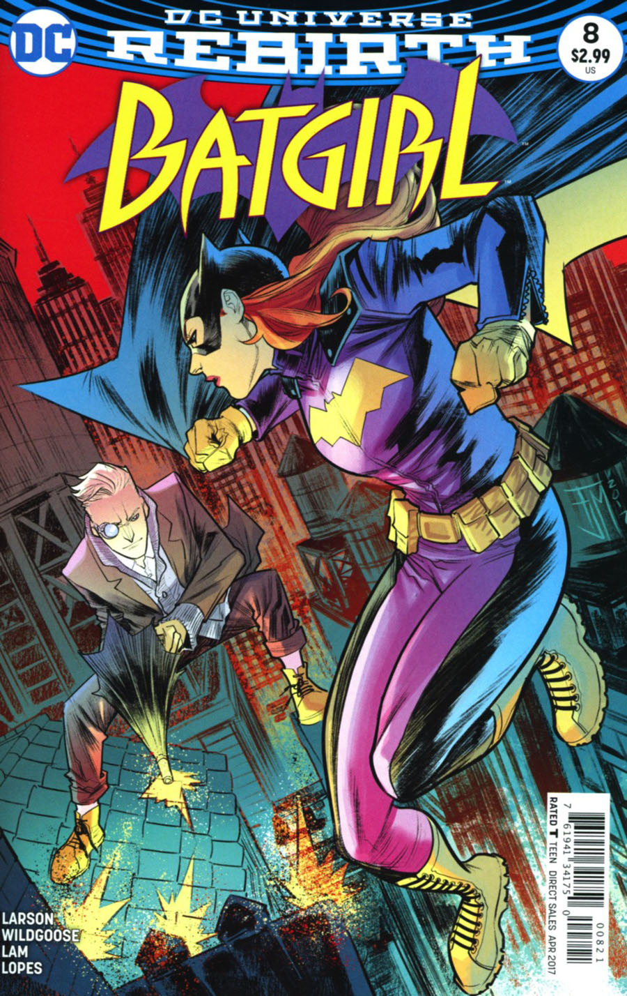 Batgirl Vol 5 #8 Cover B Variant Francis Manapul Cover