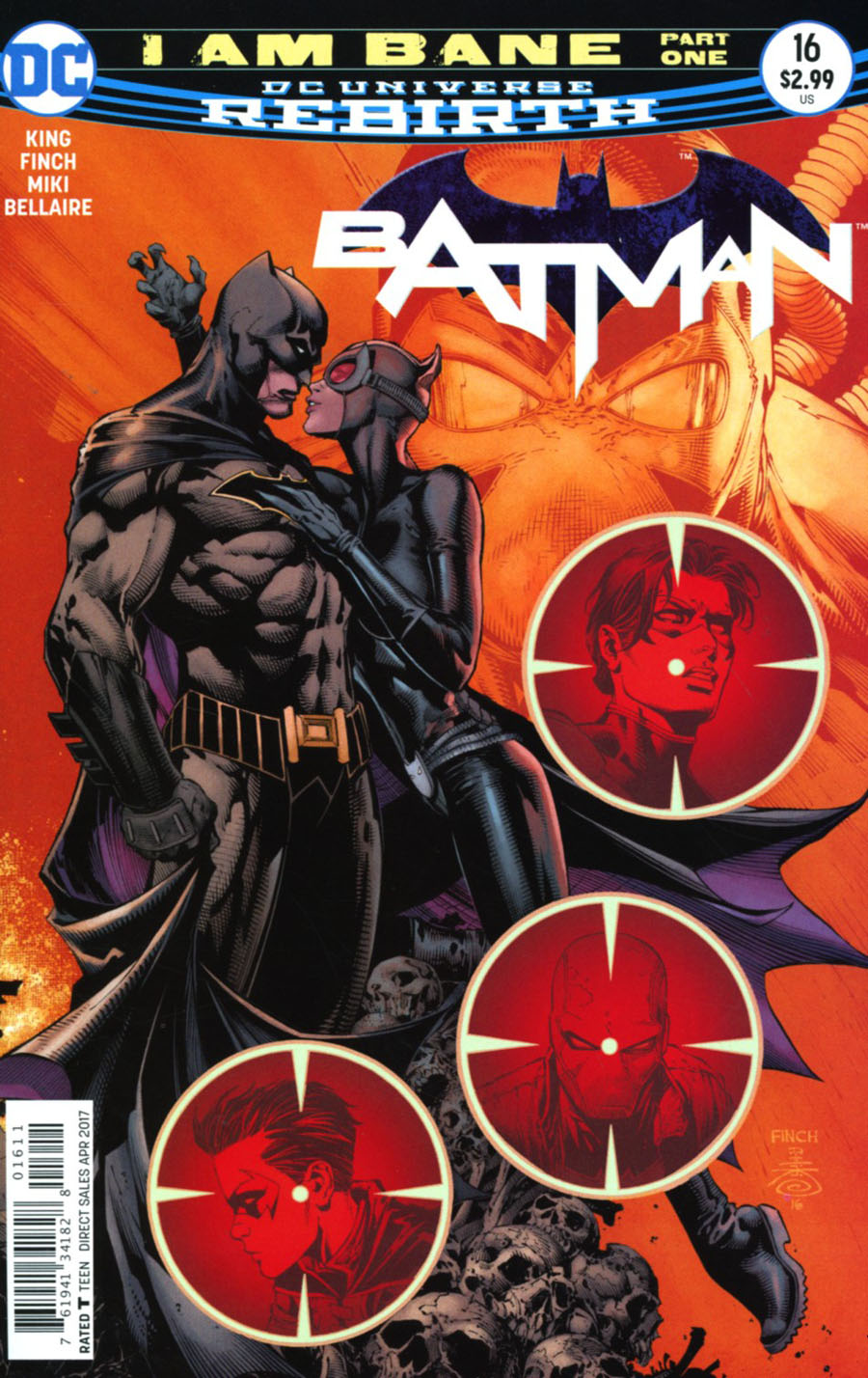 Batman Vol 3 #16 Cover A Regular David Finch Cover