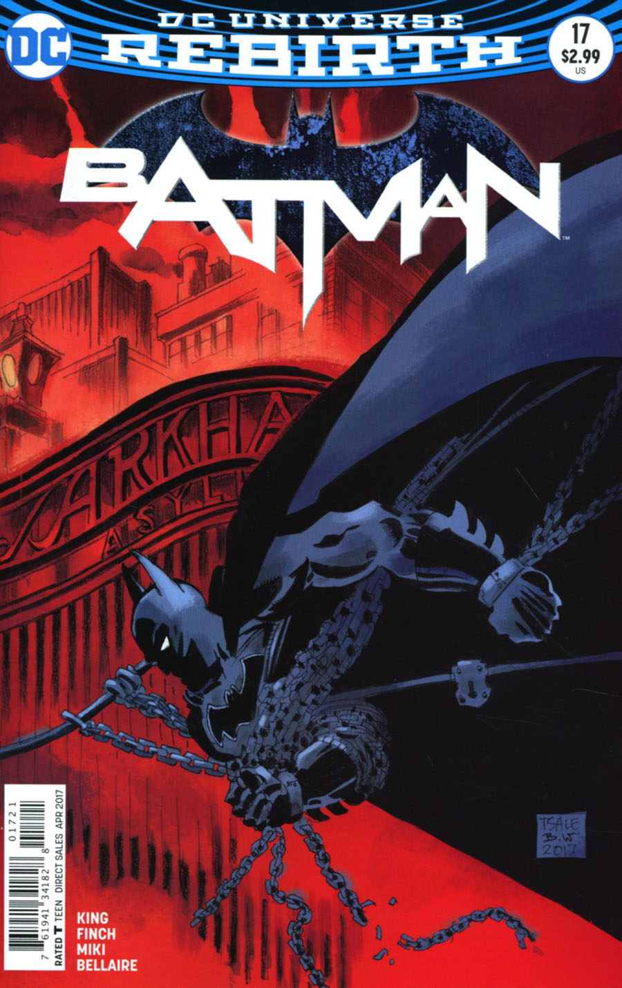 Batman Vol 3 #17 Cover B Variant Tim Sale Cover
