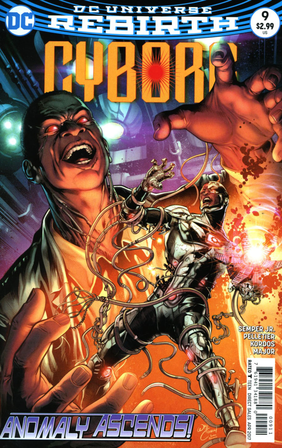 Cyborg Vol 2 #9 Cover A Regular Will Conrad Cover