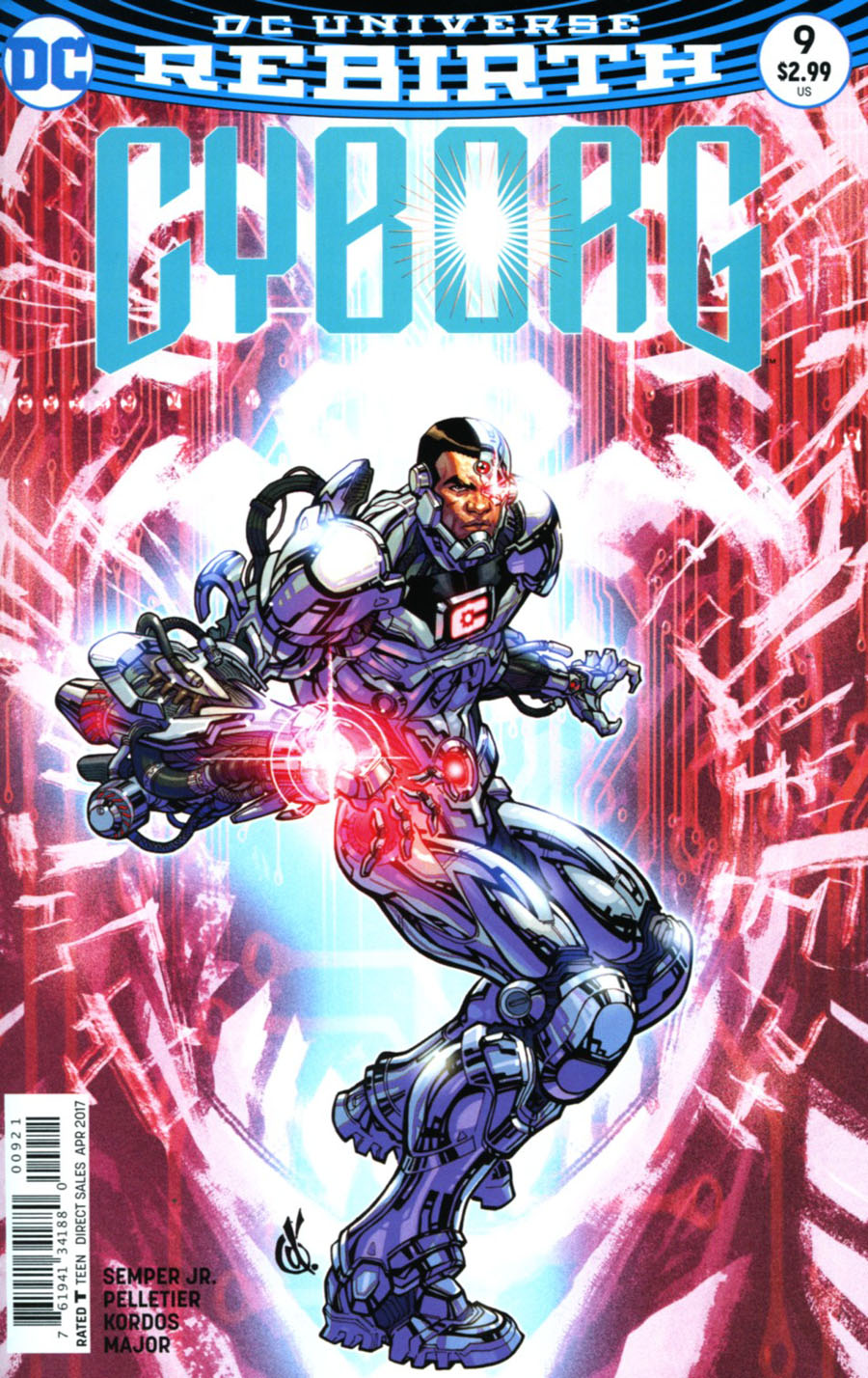 Cyborg Vol 2 #9 Cover B Variant Carlos DAnda Cover