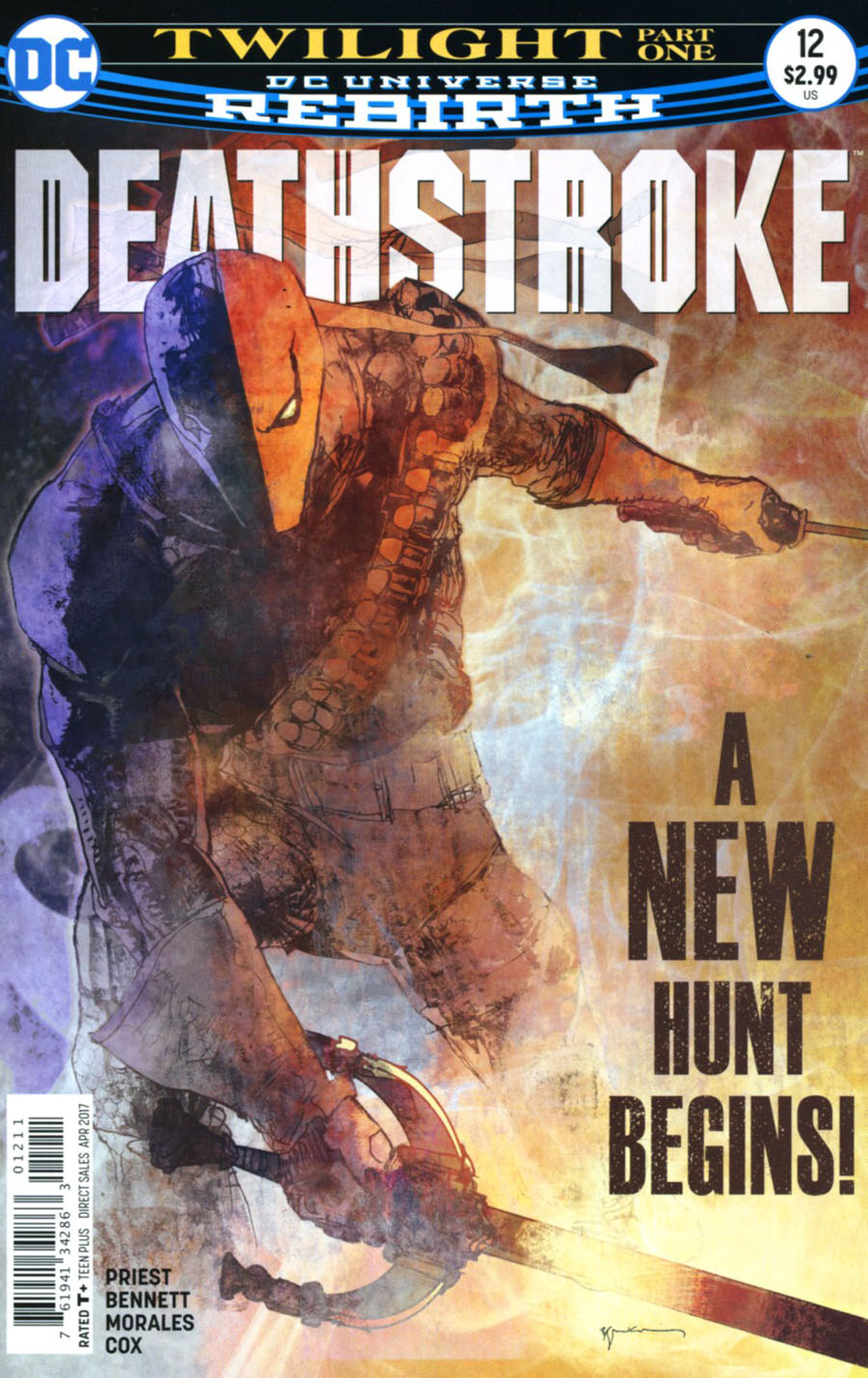 Deathstroke Vol 4 #12 Cover A Regular Bill Sienkiewicz Cover