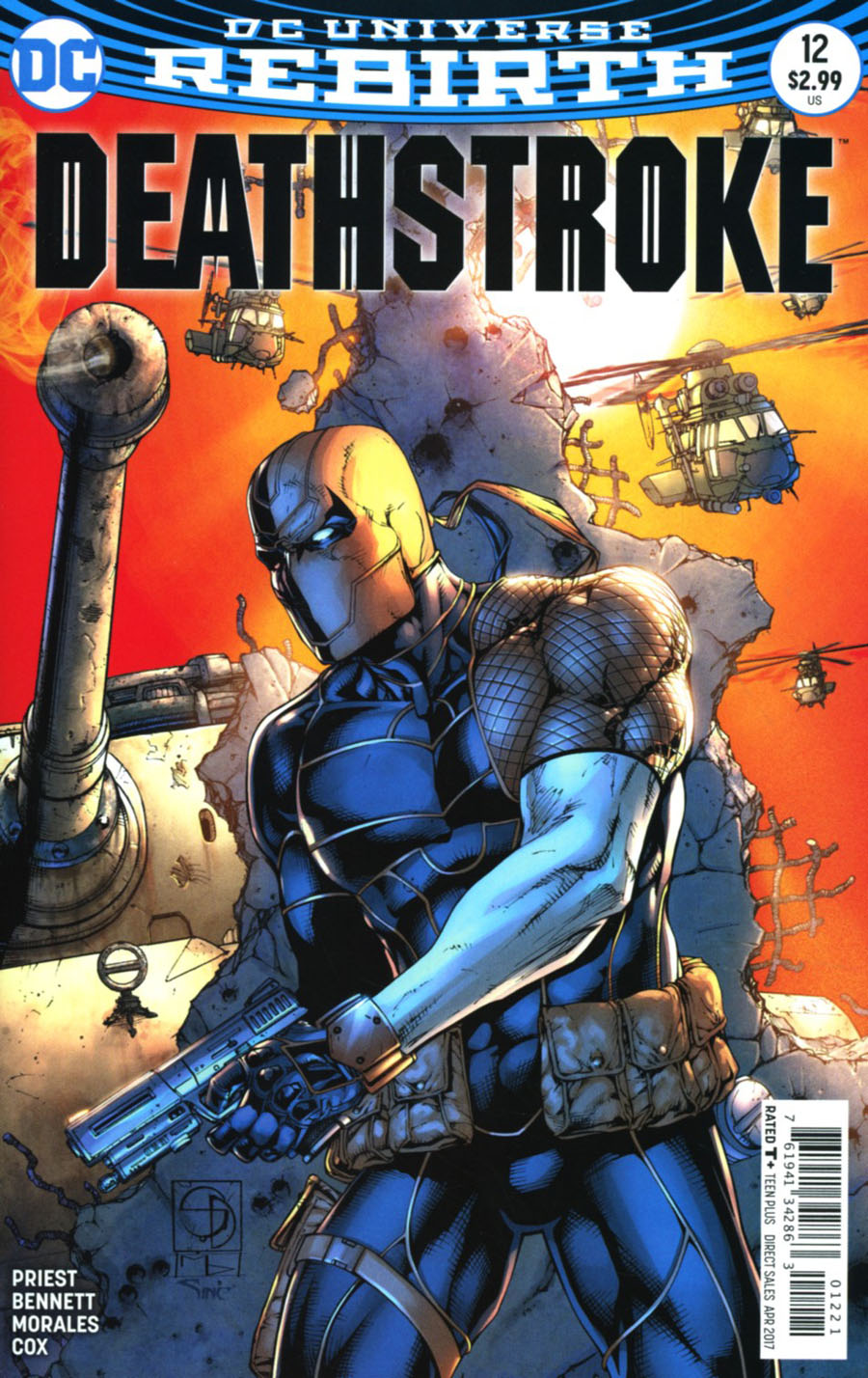 Deathstroke Vol 4 #12 Cover B Variant Shane Davis Cover