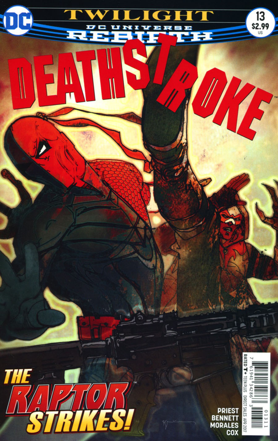 Deathstroke Vol 4 #13 Cover A Regular Bill Sienkiewicz Cover