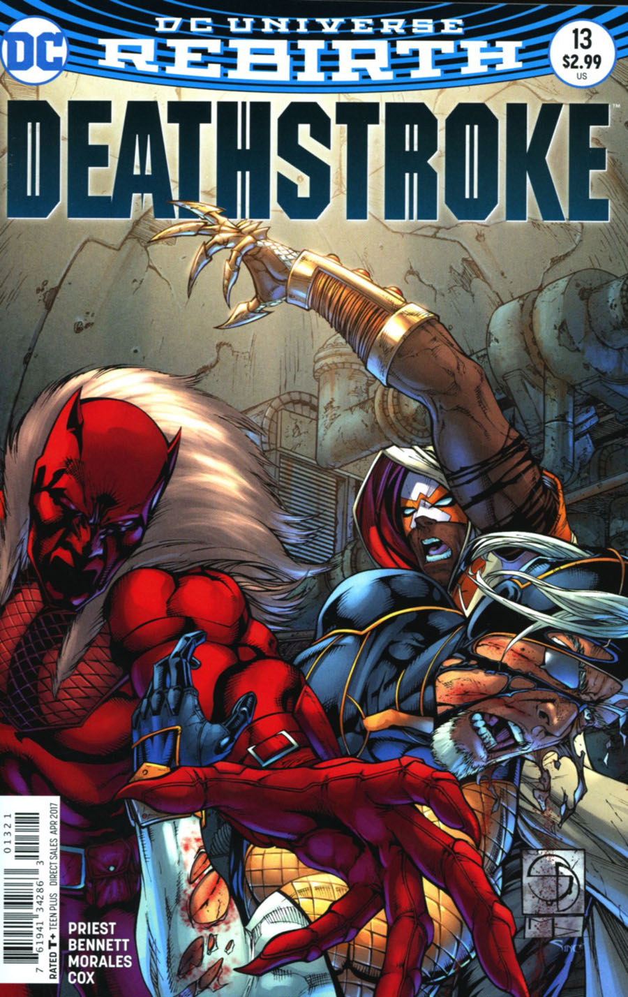 Deathstroke Vol 4 #13 Cover B Variant Shane Davis Cover