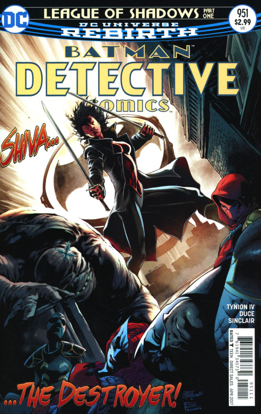 Detective Comics Vol 2 #951 Cover A Regular Eddy Barrows & Eber Ferreira Cover