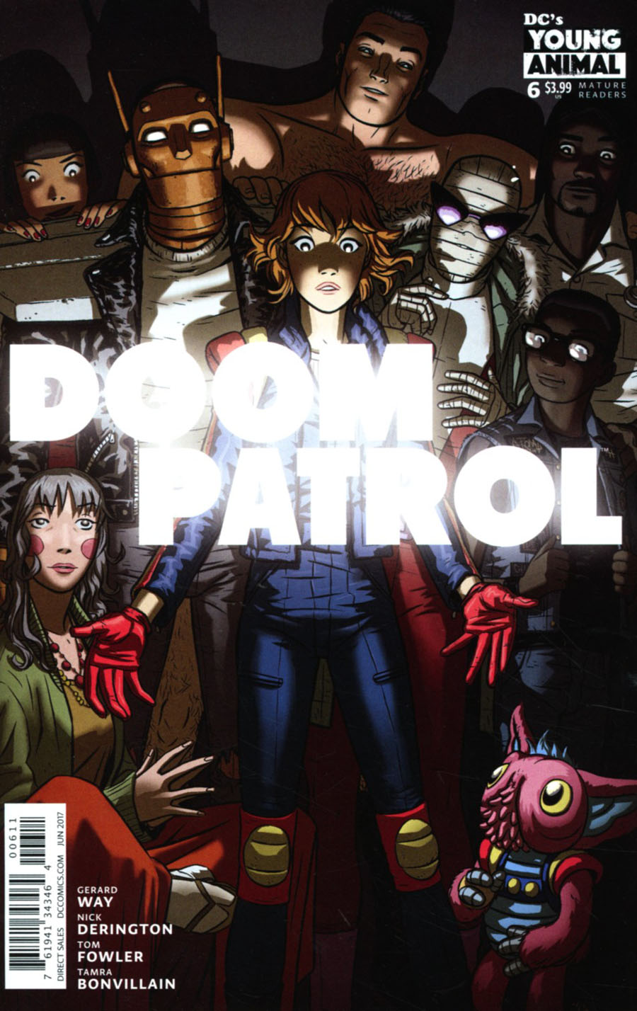 Doom Patrol Vol 6 #6 Cover A Regular Nick Derington Cover