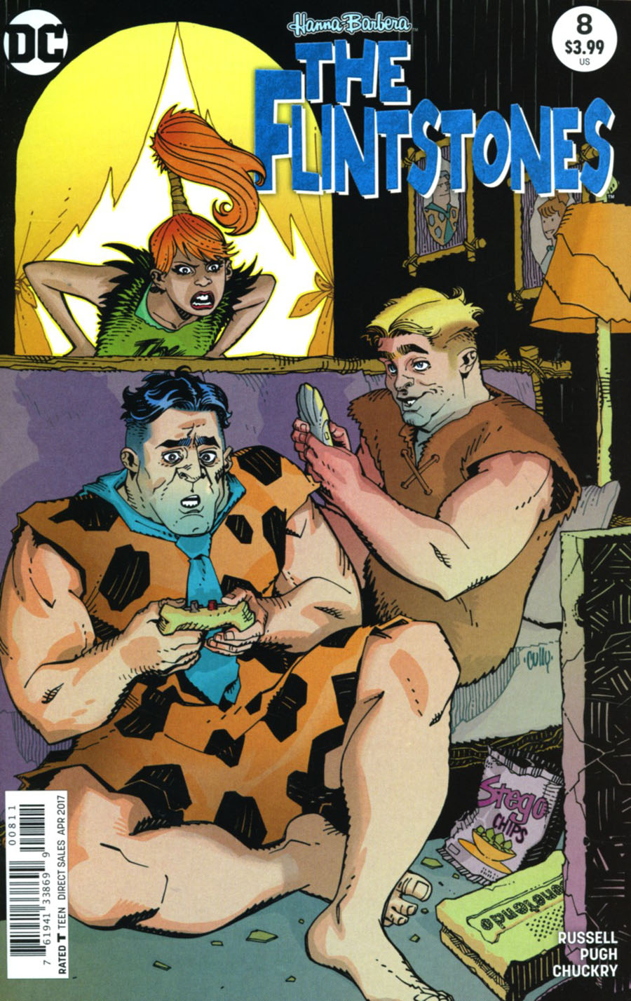 Flintstones (DC) #8 Cover A Regular Cully Hamner Cover