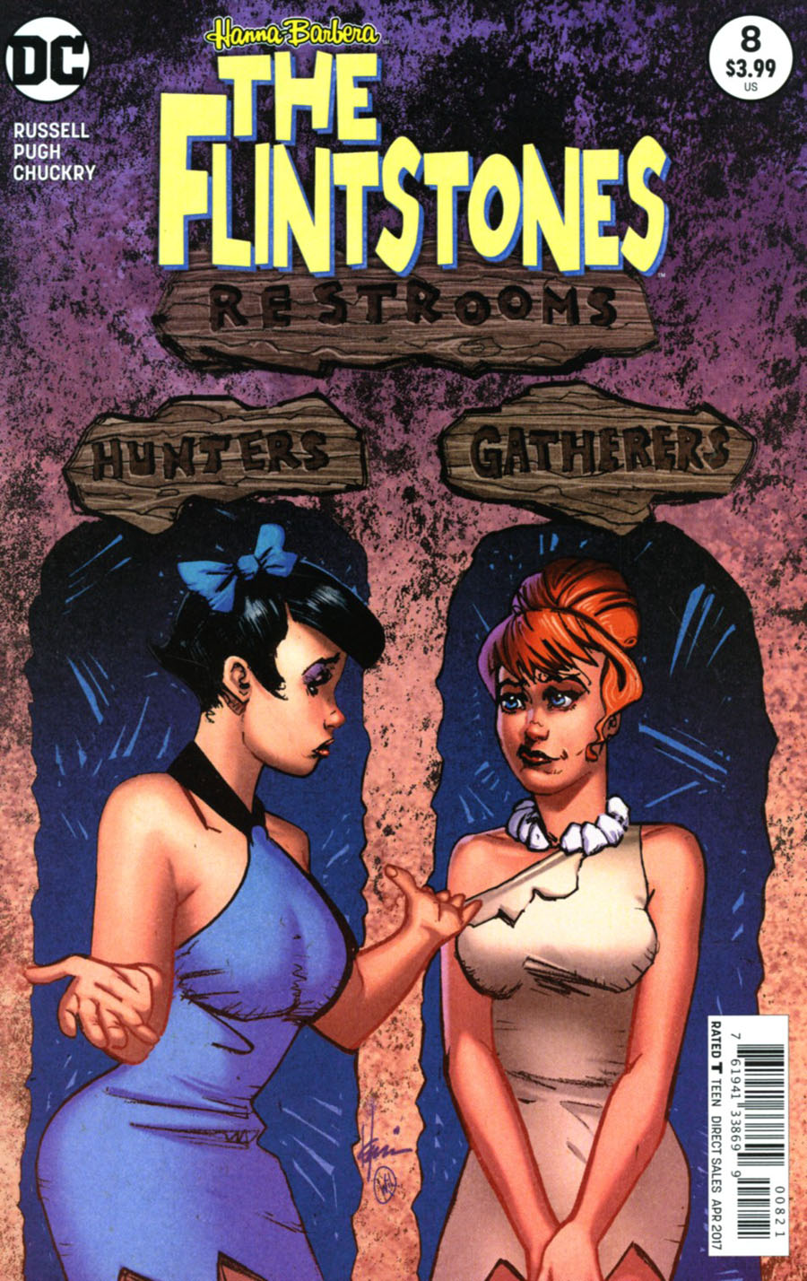 Flintstones (DC) #8 Cover B Variant Howard Chaykin Cover
