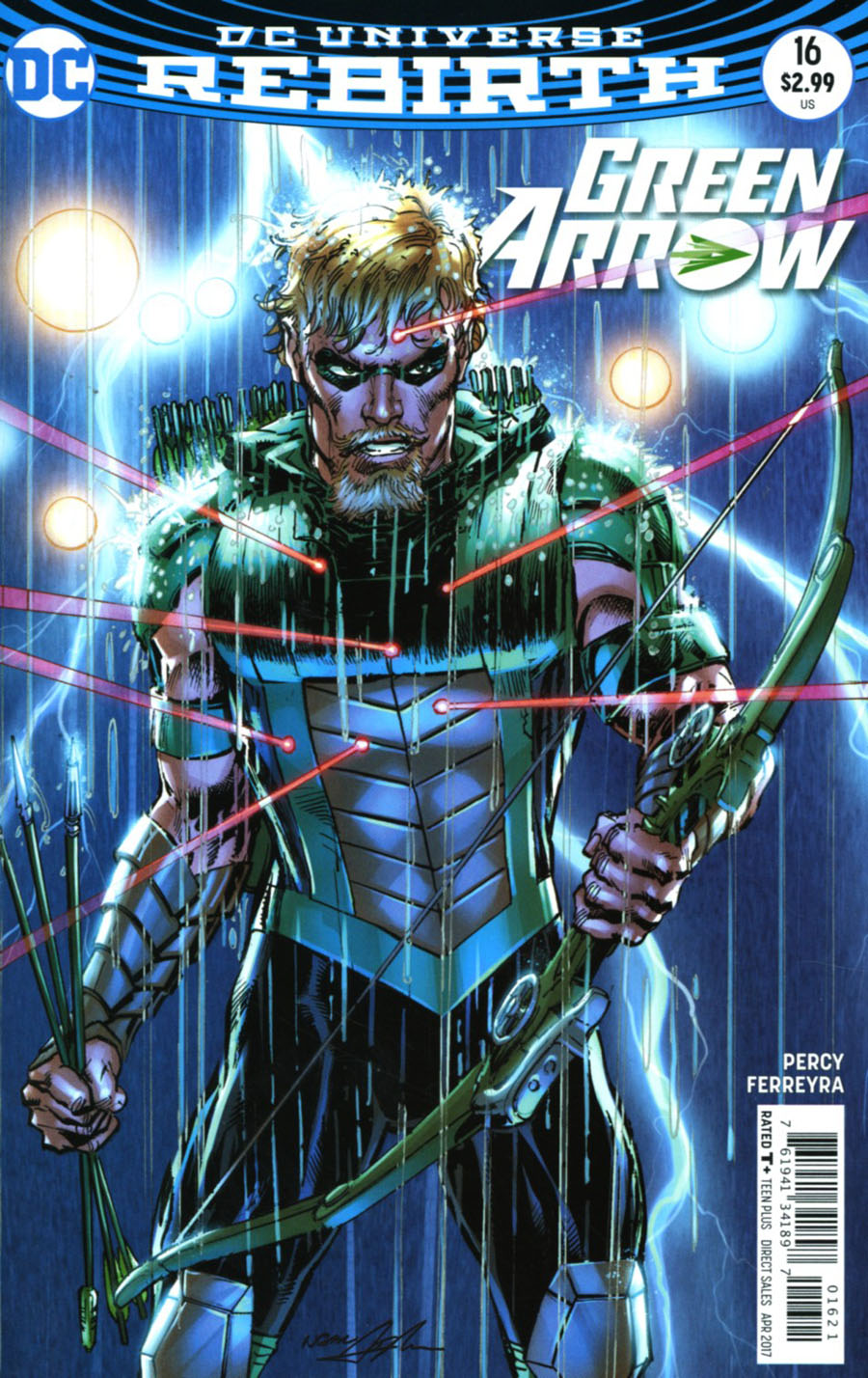 Green Arrow Vol 7 #16 Cover B Variant Neal Adams Cover