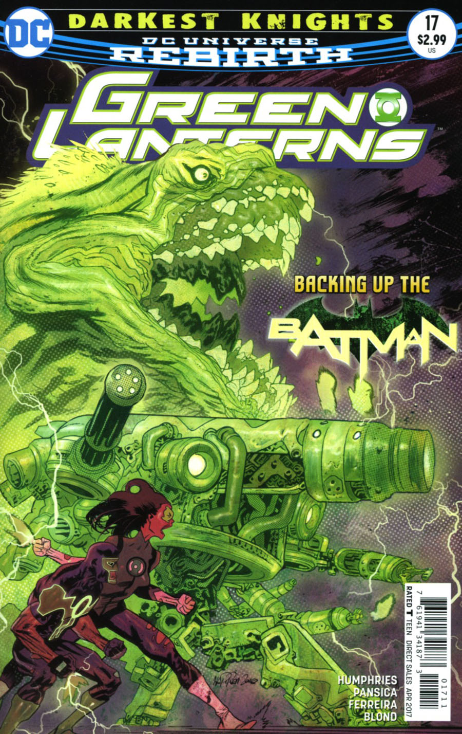 Green Lanterns #17 Cover A Regular James Harren Cover