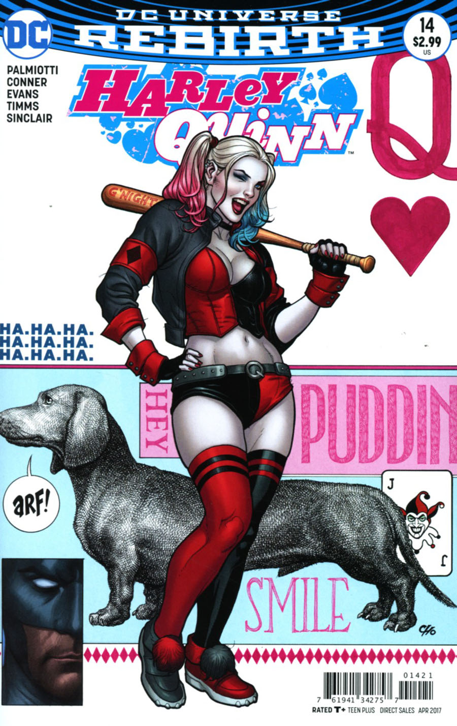 Harley Quinn Vol 3 #14 Cover B Variant Frank Cho Cover