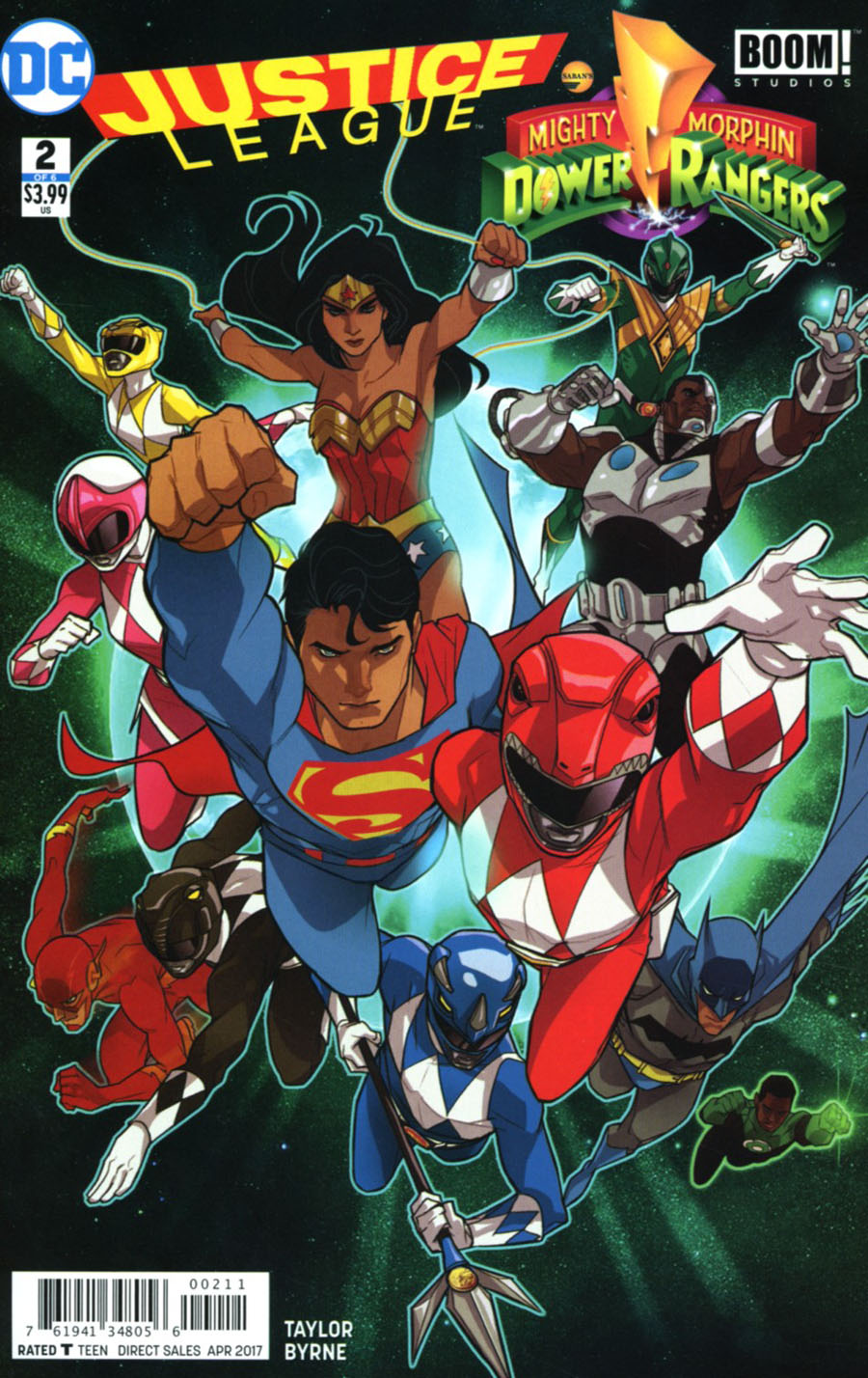 Justice League Power Rangers #2
