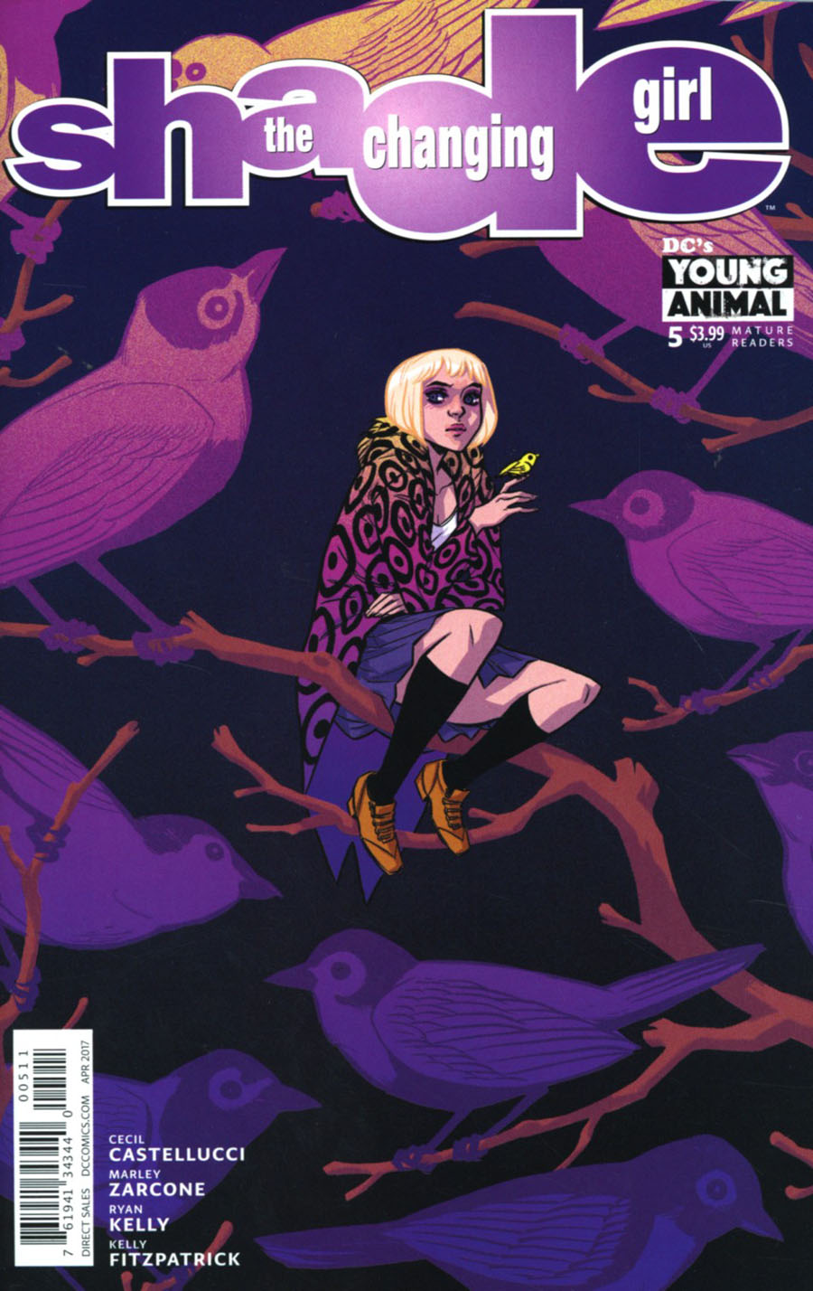 Shade The Changing Girl #5 Cover A Regular Becky Cloonan Cover