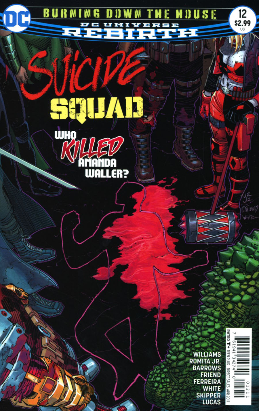 Suicide Squad Vol 4 #12 Cover A Regular John Romita Jr Cover