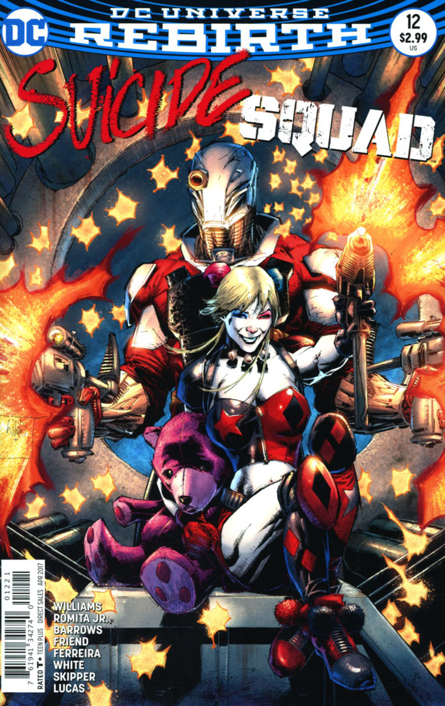 Suicide Squad Vol 4 #12 Cover B Variant Whilce Portacio Cover