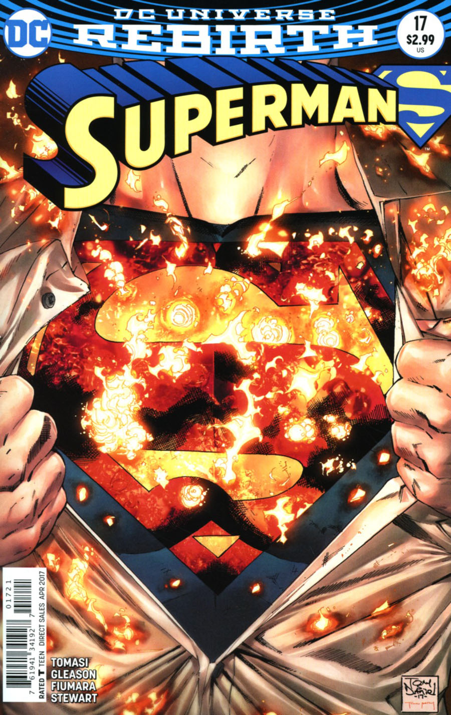 Superman Vol 5 #17 Cover B Variant Andrew Robinson Cover